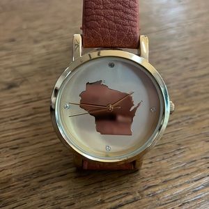 State of Wisconsin Wrist Watch Unisex